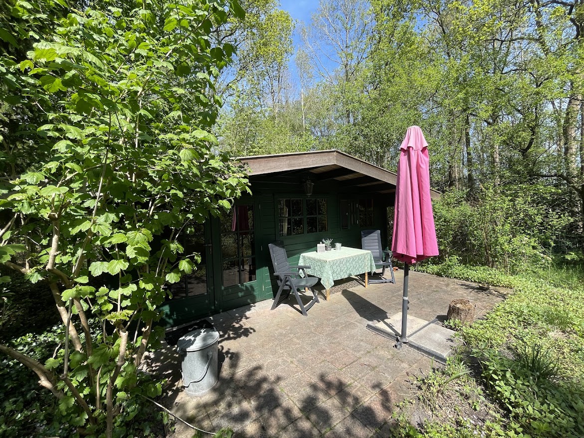 Blokhut exterieur terras